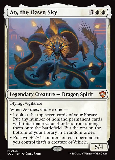 Commander - Ao, the Dawn Sky