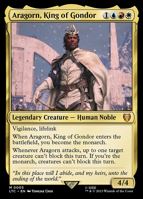 Commander - Aragorn, King of Gondor