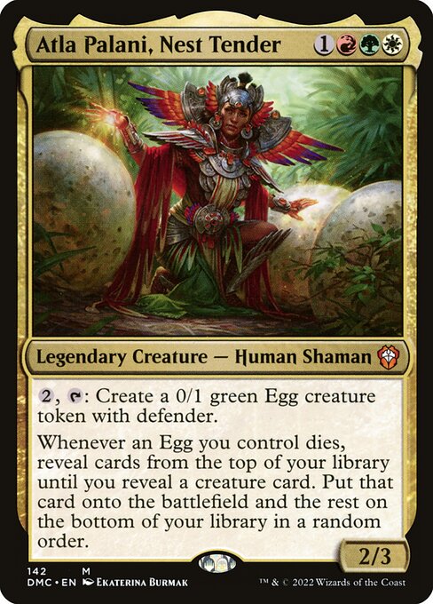 Commander - Atla Palani, Nest Tender