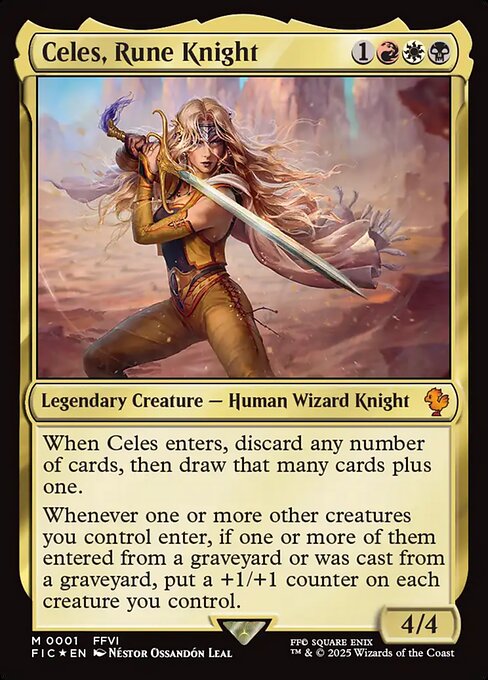 Commander - Celes, Rune Knight