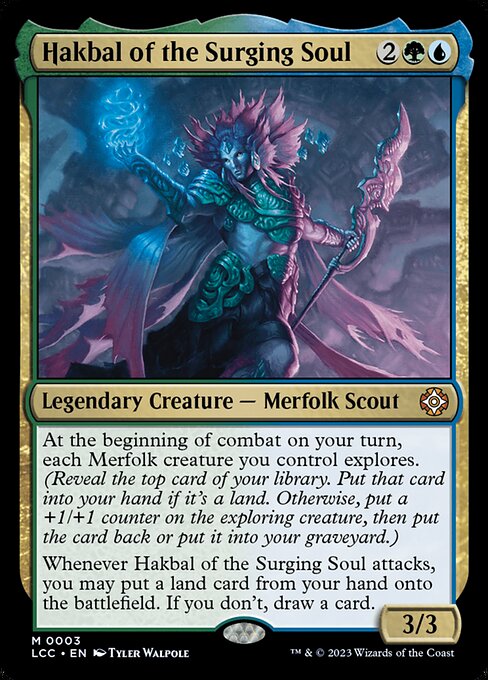 Commander - Hakbal of the Surging Soul