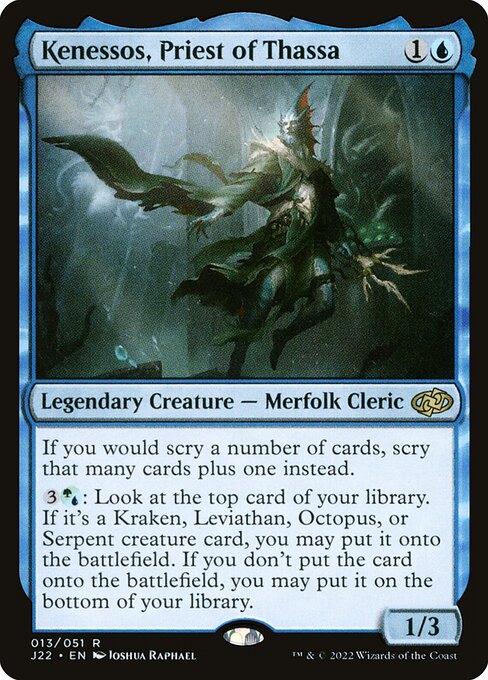 Commander - Kenessos, Priest of Thassa