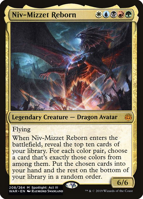 Commander - Niv-Mizzet Reborn