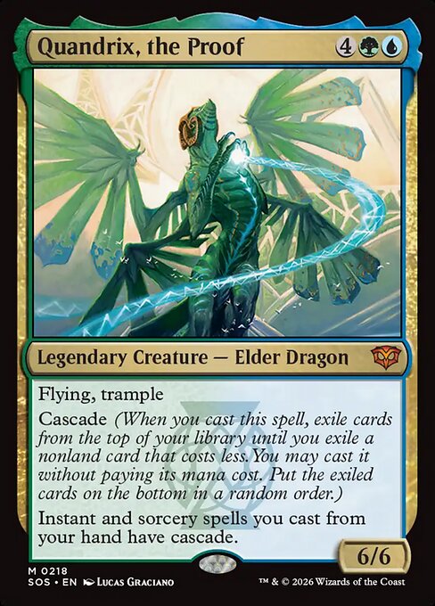 Commander - Quandrix, the Proof