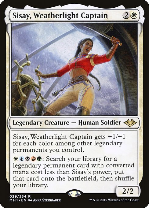 Commander - Sisay, Weatherlight Captain