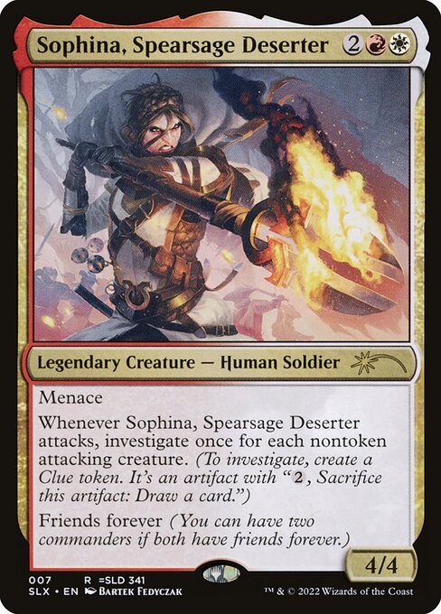 Commander - Sophina, Spearsage Deserter