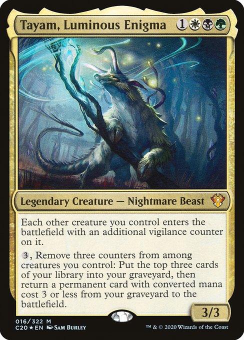 Commander - Tayam, Luminous Enigma