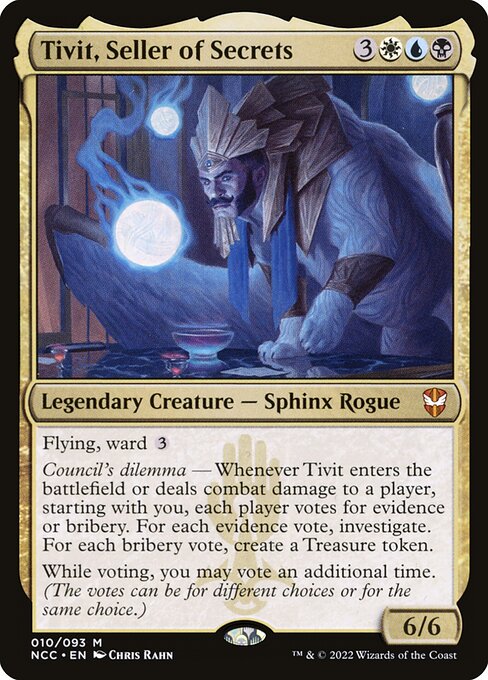 Commander - Tivit, Seller of Secrets